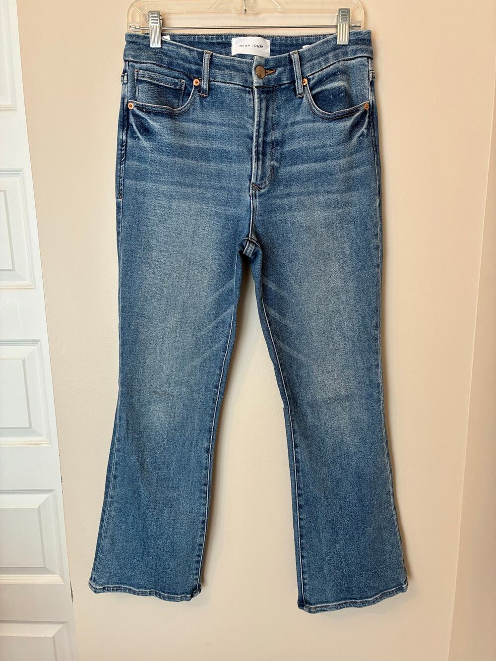 Dear John Jeanne Flare Jeans Mid Rise Size 29
